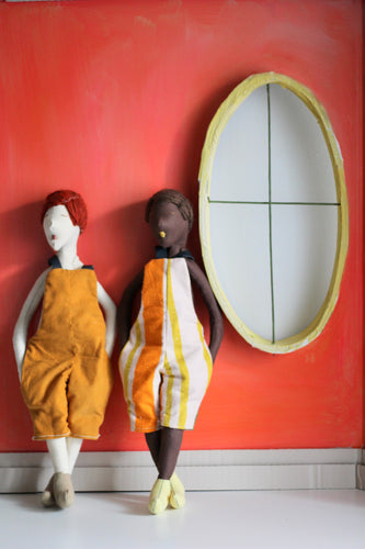 17 in ch ( Boys) Couture rag dolls