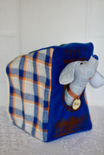 Blue Brownstone Dog House  Toy Bag