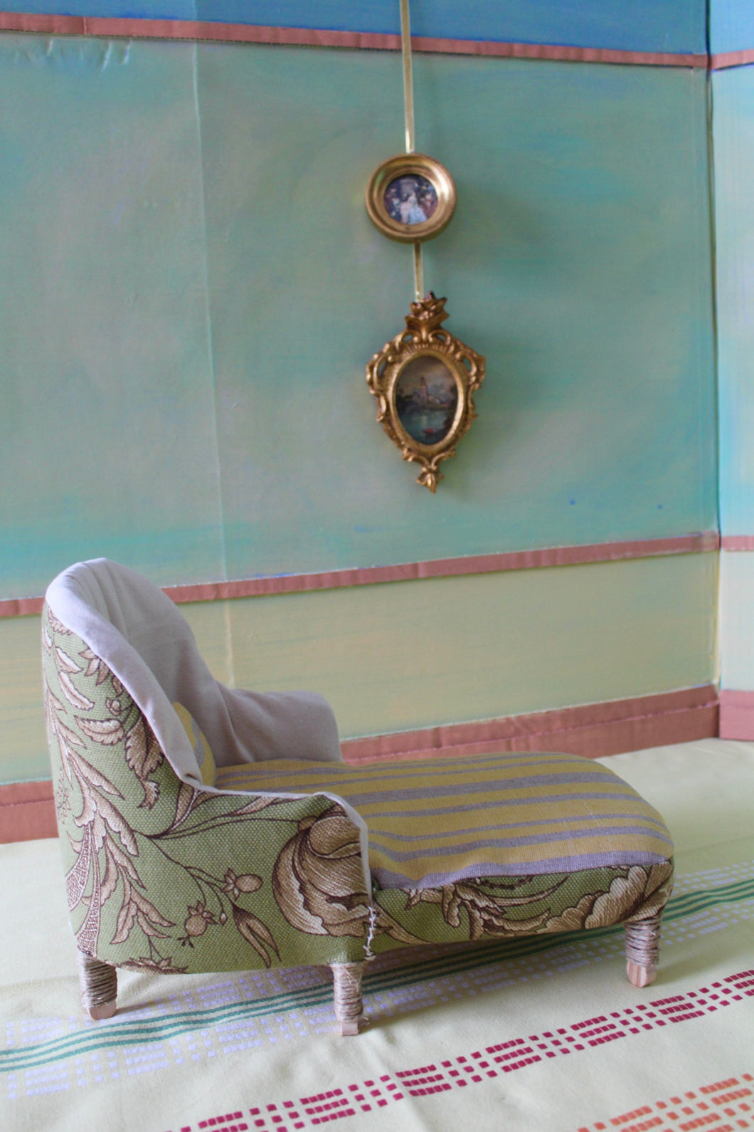 Toile on the Greene--Lounge Chair