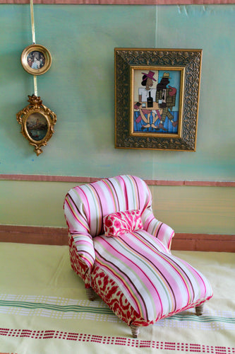 Calloway Jazz Stripe--Lounge Chair