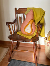 Oreiller double poire vert pressé 