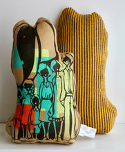 Oreiller #23---"Personnes en mouvement"