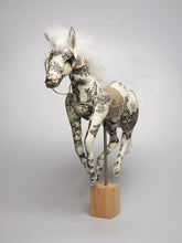 Black & White Toile Mustang